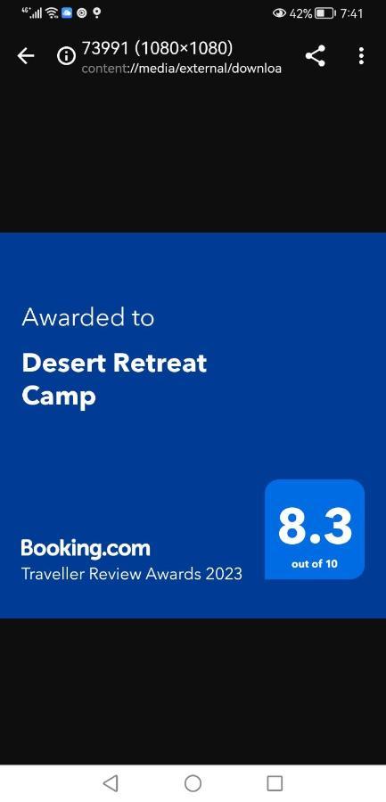 Desert Retreat Camp Al Wasil Экстерьер фото